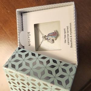 Brand new girls unicorn necklace